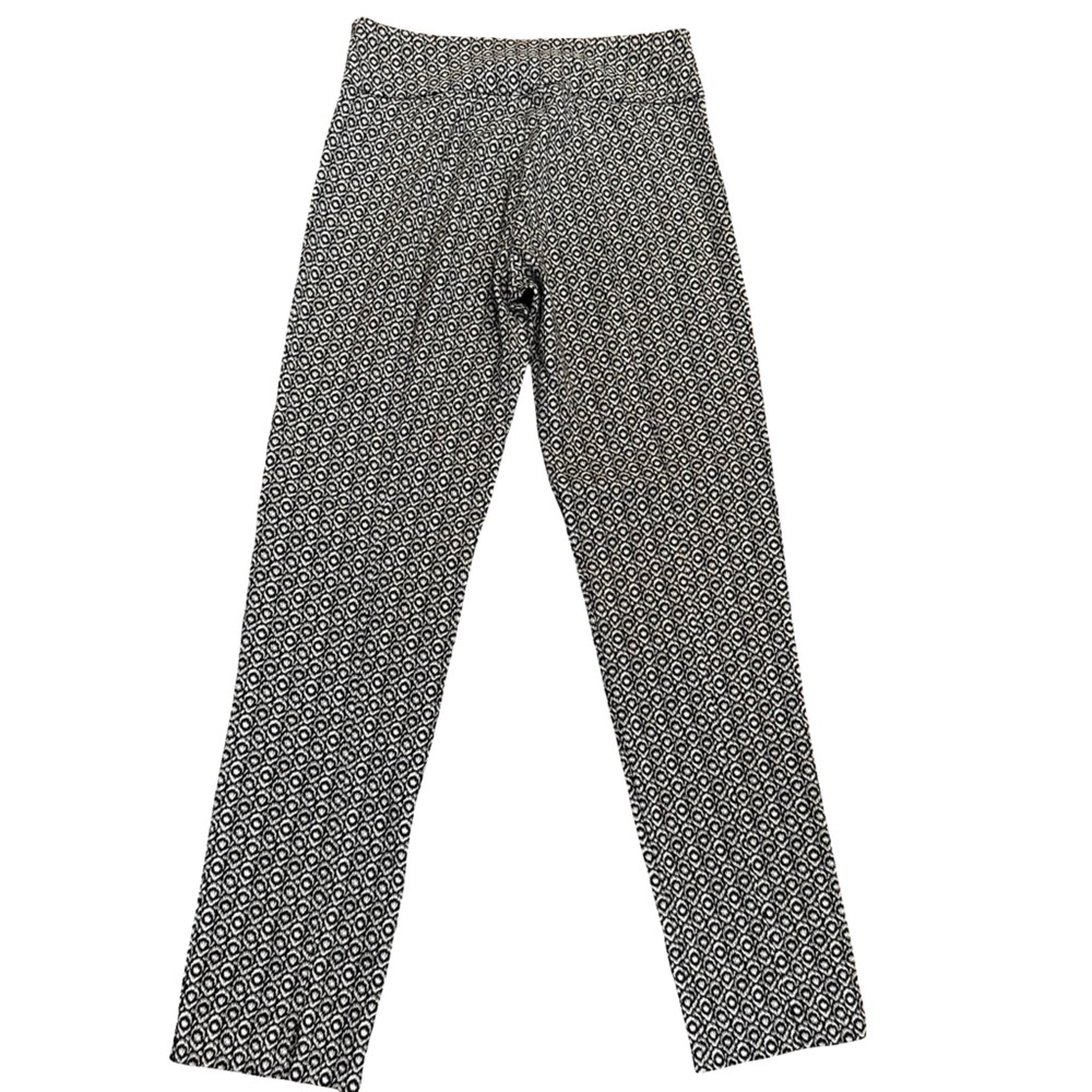 Elliott Lauren Skinny Ankle Patterned Pants - Picture 2 of 8